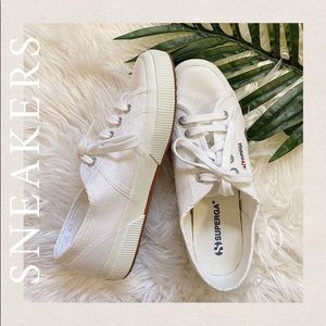 Superga White Sneakers size 28